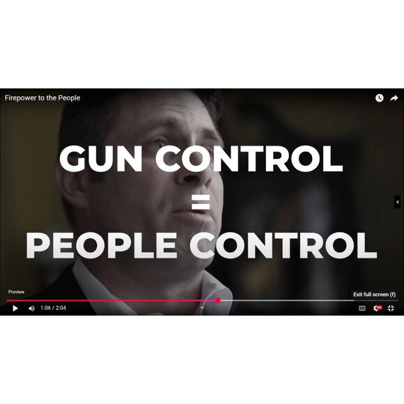 Firepower to the People Democracy Dies Disarmed Documentary DVD Deplorable Films - Picture 4 of 8